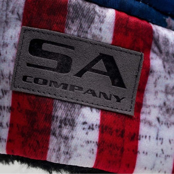 American Flag Trapper Hat by Salt Armour Co Made in the USA SA CoShips Same Day! - Picture 3 of 4